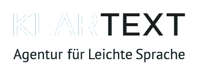 Logo KlarText Agentur für Leichte Sprache