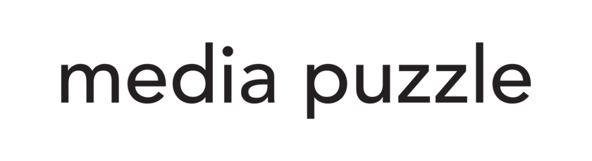 Logo media puzzle